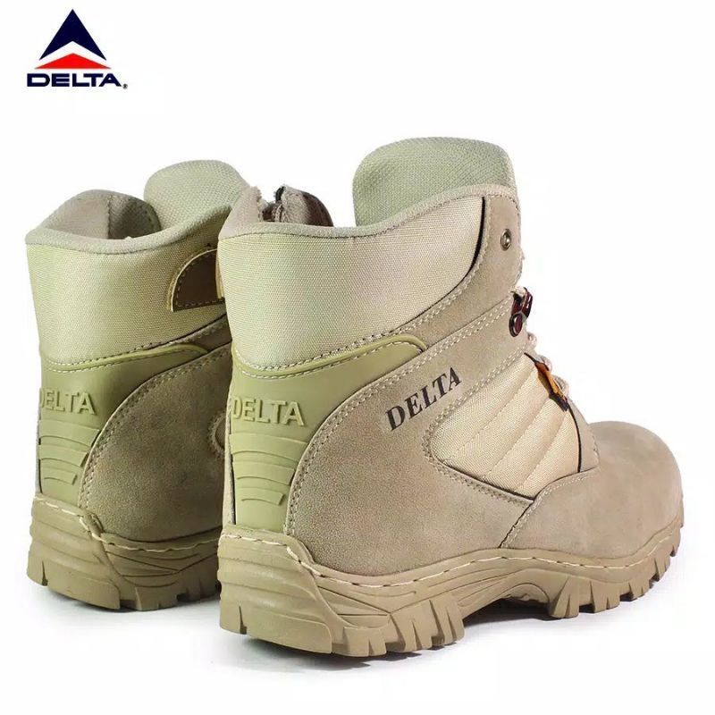 SEPATU KEJA PRIA BOOTS DELTA CORDURA TACTIKAL PDL PENDEK 6 INCI