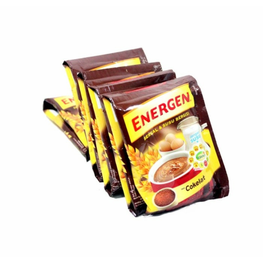 Energen Coklat / Vanilla renceng isi 10 Sachet @29gr