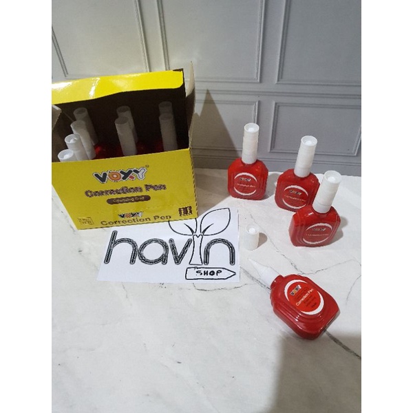 (12pc) tipex murah MERAH/TIP-EX CAIR/correction pen-4