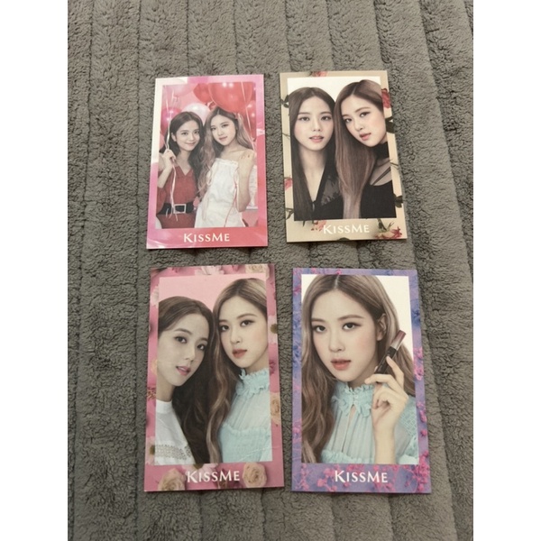 ナチュラ BLACKPINK JISOO ROSÉ kiss me photocard | iuggu.ru
