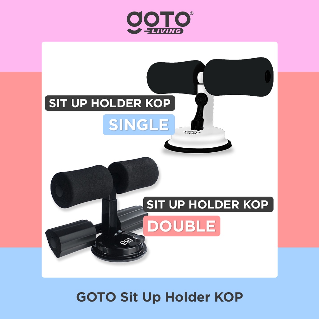 Goto Kop Sit Up Stand Holder Alat Bantu Penahan Kaki Fitness Gym-1
