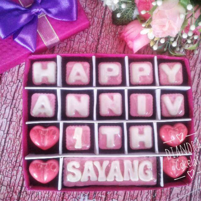 

Cokelat ucapan sekat