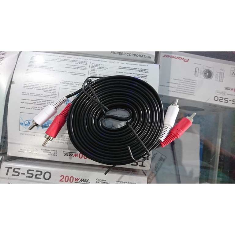 KABEL RCA AUDIO MOBIL 5 METER BERKUALITAS NEWSAT