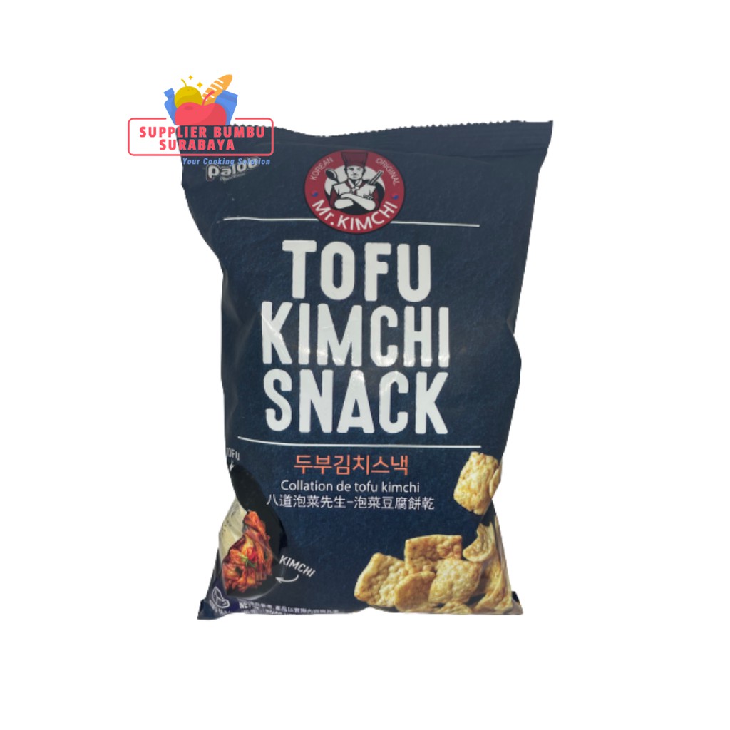 Paldo  Mr Kimchi Tofu Snack Cemilan Tahu Korea 60g