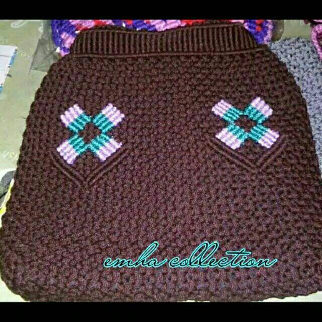 💣OPEN PO CEPAT 💣JATENG TAS HANDMADE TALI KUR MOTIF WARNA MERAH TAS SELEMPANG TAS KERJA WANITA top