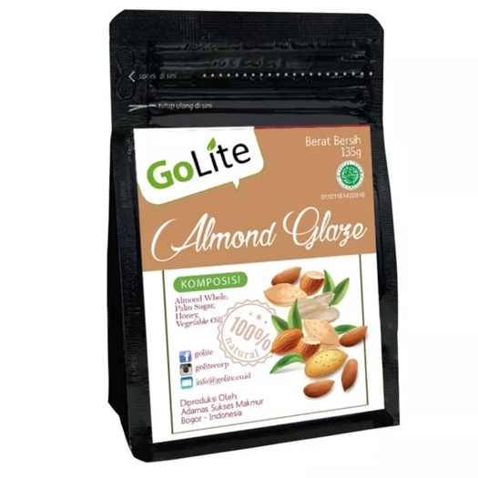 

GOLITE Almond Glaze 135gr