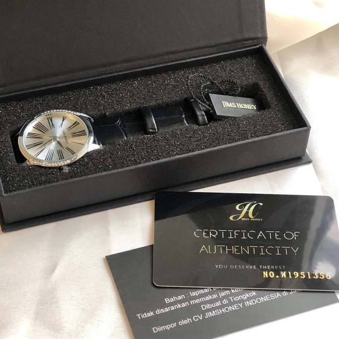 JIMS HONEY JT 8125 Plus Jam Tangan Wanita (Free Exclusive Box)