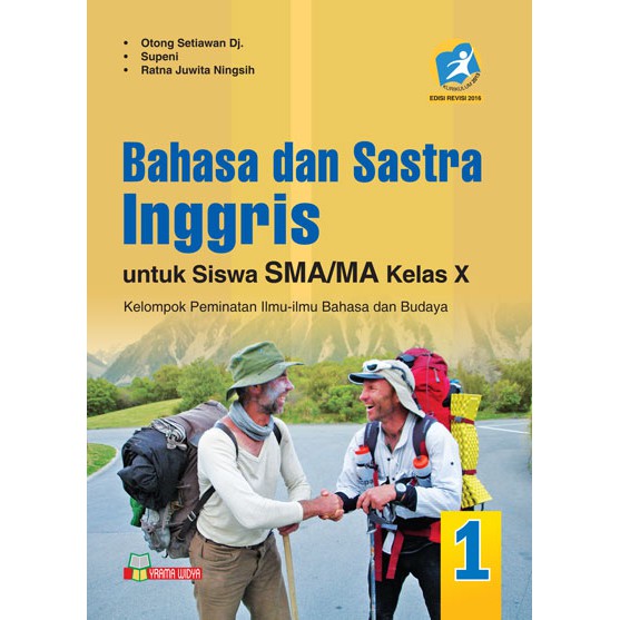 Buku Bahasa Inggris Sma Kelas 10 Bahasa Dan Sastra Inggris Sma Kelas X Yrama Widya Shopee Indonesia
