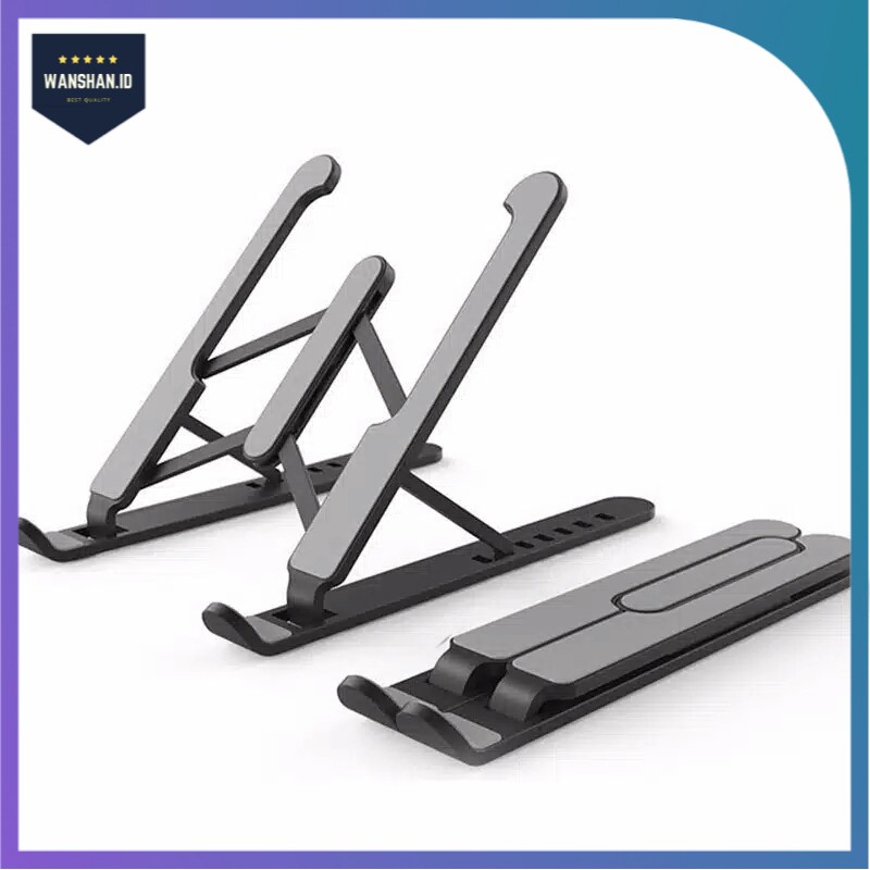 [WS] Stand Holder Laptop / Macbook / Tablet Standing Adjustable Stand Model LS-001/002