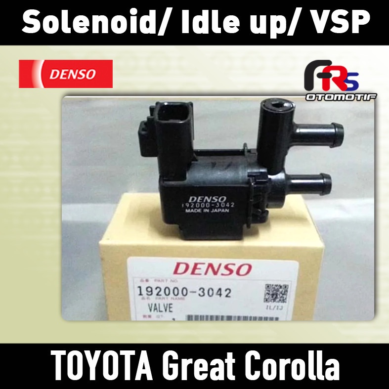 Solenoid Selenoid Idle up Ac Vsp Ac great corolla Original 192000-3042