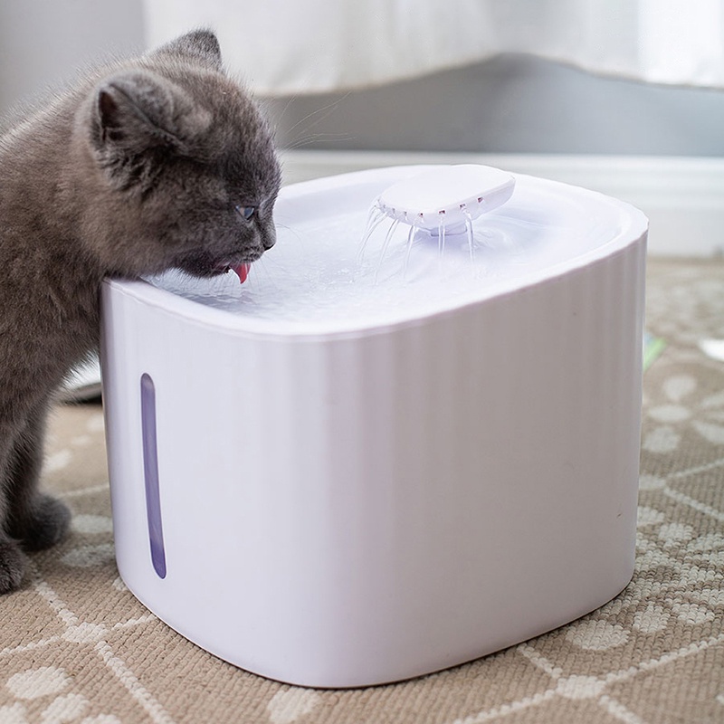 Water Dispenser Tempat Minum Kucing Anjing 3L Water Feeder Air Mancur