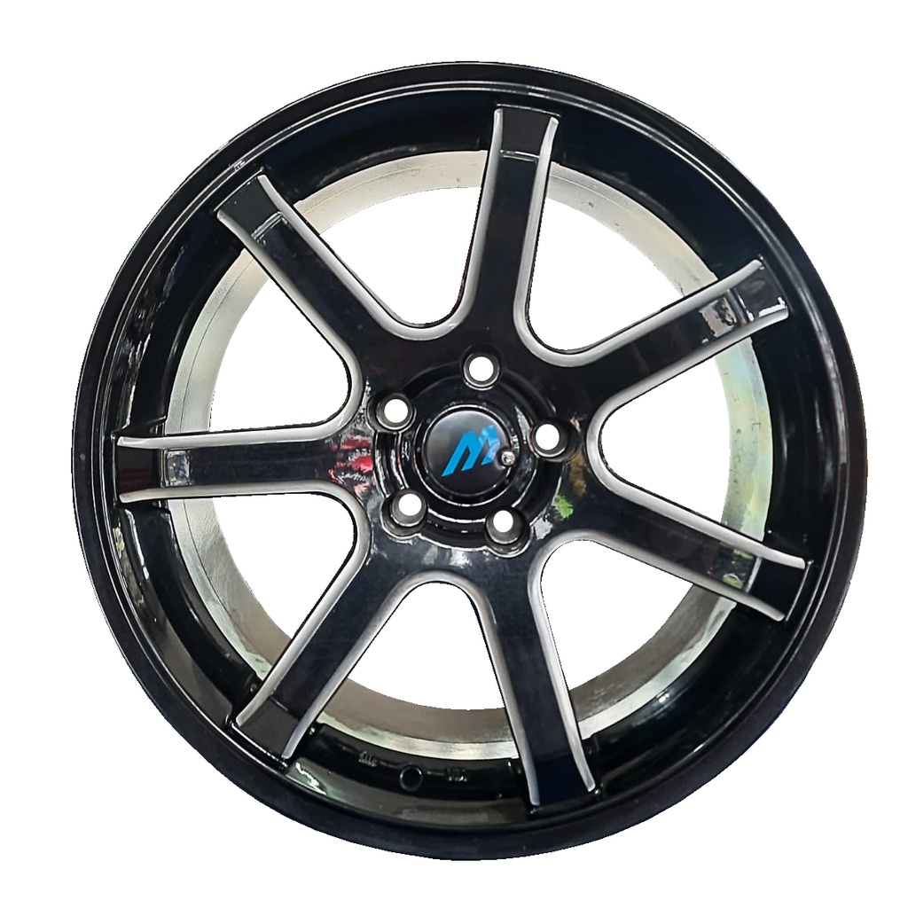 Velg Mobil MACH SLCC 4 18x9.0 5x114.3 ET 40 Black Machine BRV CRV Rush