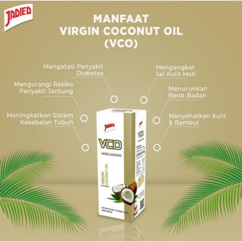 

Minyak Kelapa VCO jadied 100ml