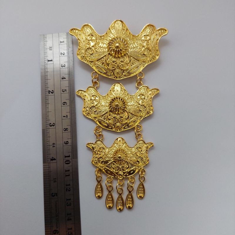 Broskutubaru/Bros 3 susun/ Bros kebaya/ Bros dada /pengantin/wisuda/Bros undangan mewah-2