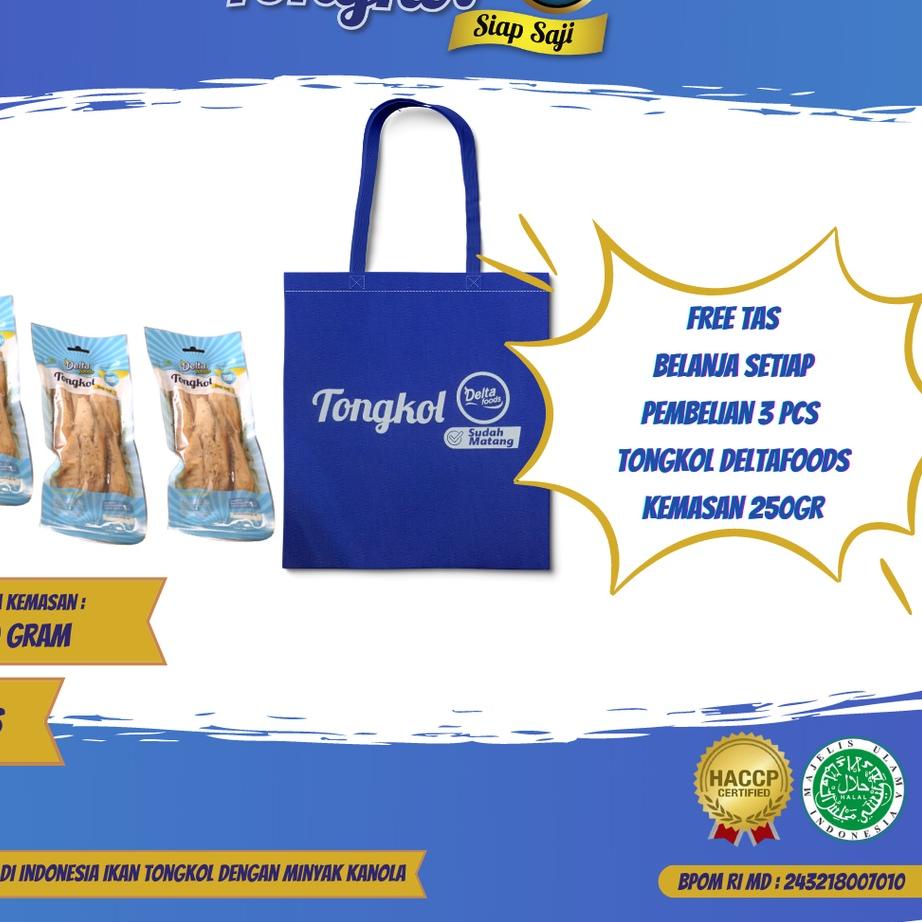 

ジ DeltaFoods - Ikan Tongkol Siap Saji Dengan Minyak Kanola 250gram Bundling 3 Flash Sale