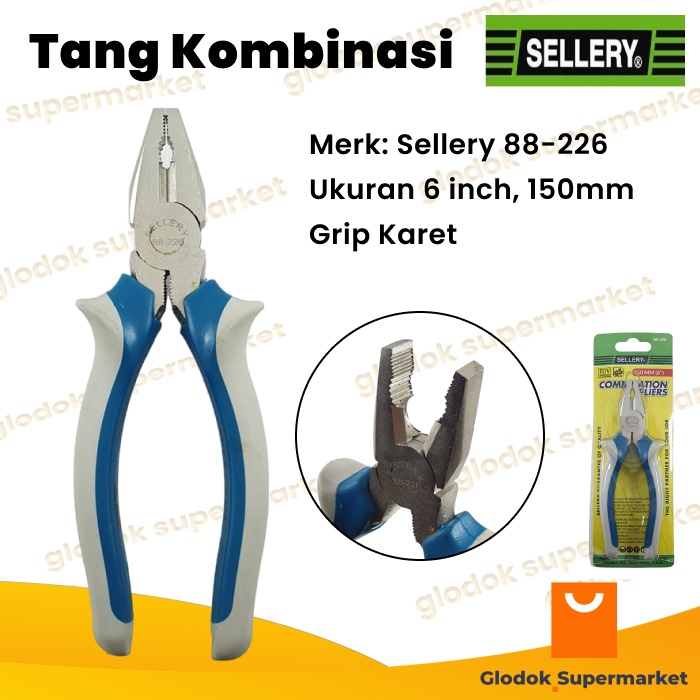 Tang Kombinasi 6 inch Sellery 88-226 Combination Pliers 150mm