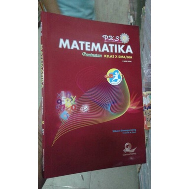 

❤BISA COD❤ MATEMATIKA PKS Peminatan Kelas X kurikulum 2013 Edisi Revisi Bank Soal