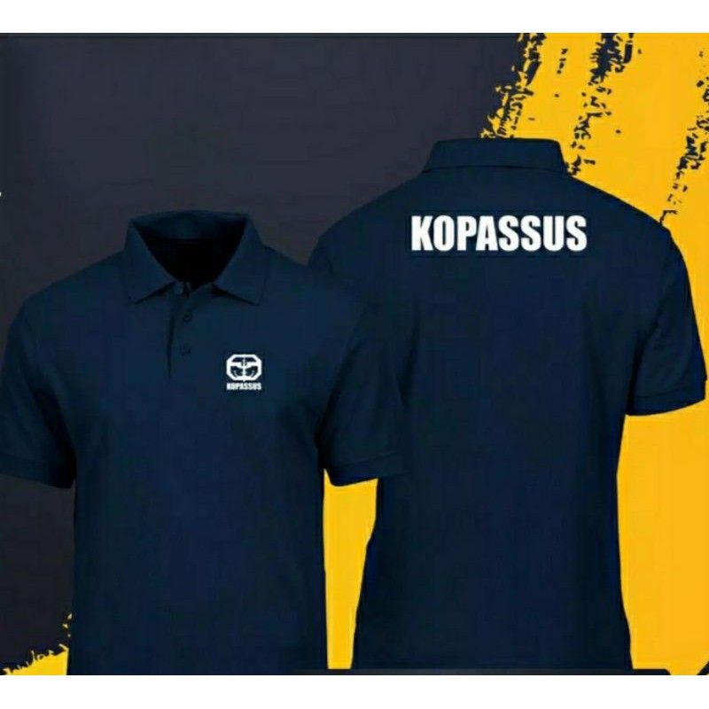 kaos kerah polo / kaos kerah bordiran