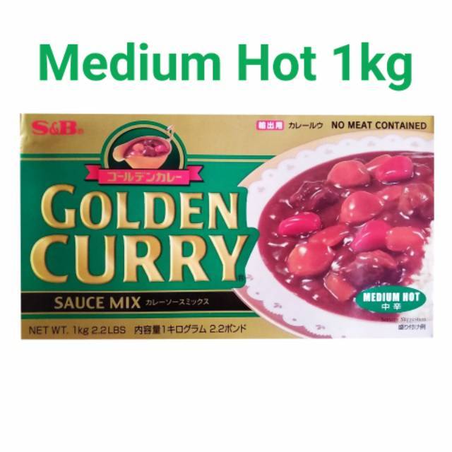 

S&B Golden Curry Medium Hot 1Kg - Bumbu Kari Jepang