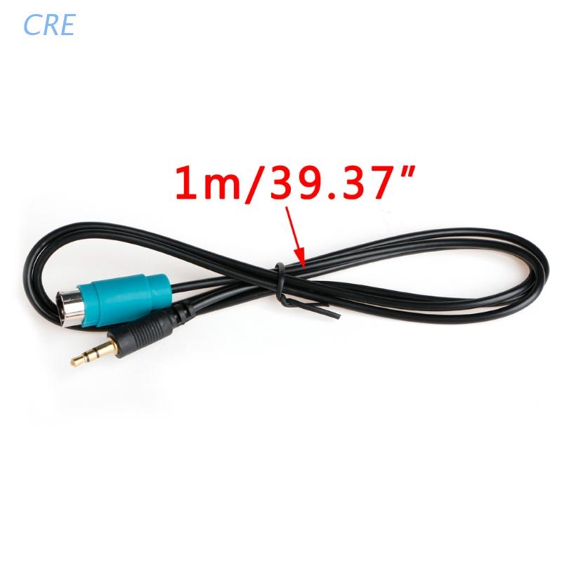 Cre ALPINE KCE-236B Adapter Jack Audio Aux 3.5mm Untuk MP3 PSP