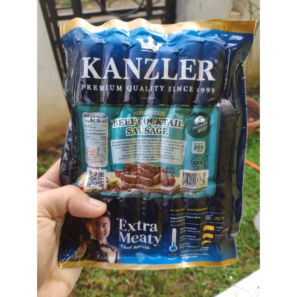 

Kanzler Sosis Beef Cocktail Sausage 250 gr/ Sosis Mini