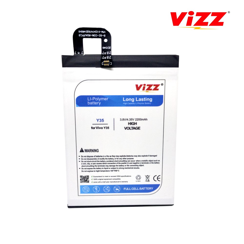 Baterai VIVO Y35 Batre VIVO B-92 B92 B 92 Baterai VIZZ Original