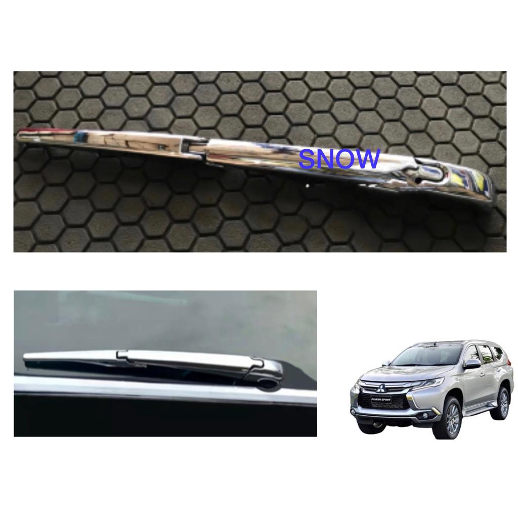 Cover Wiper Belakang All New Pajero 2016 2018 2021 UP Chrome