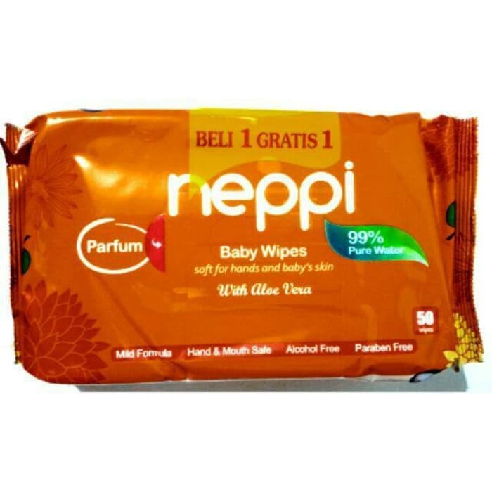 Neppi baby wipes buy 1 get 1 - Tissu Basah Neppi With Parfum