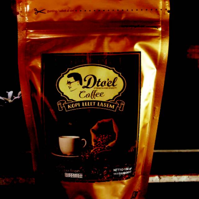 

Kopi Dto'el Coffee Kemasan Gold 150gr