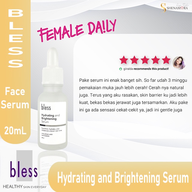 Bless Hydrating &amp; Brightening Serum 20 ml