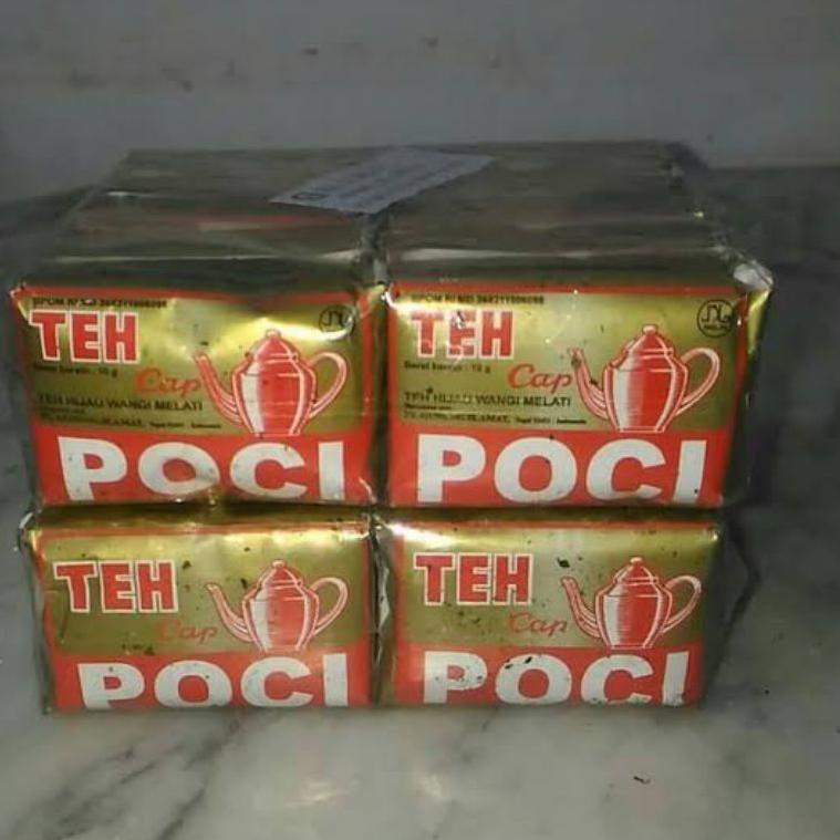

[Art. X9V] [BISA COD!!! ] Teh Poci Gold kemasan 10gram 1 Pack Isi 50pcs