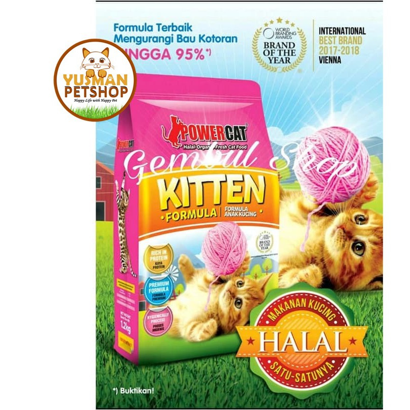 Power Cat Kitten 8 kg - Makanan Kucing