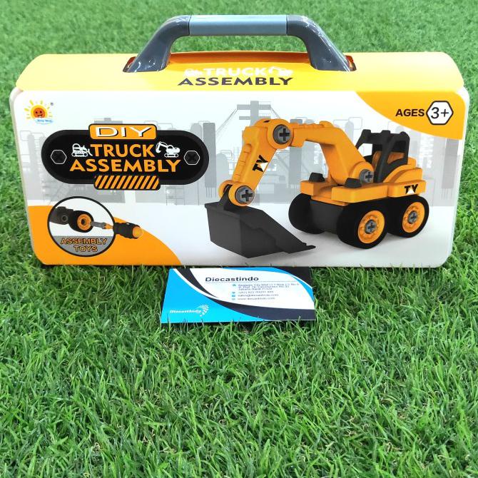 Diy Truck - Engineering Toys - Assembly Box - Excavator Truck