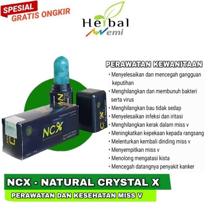 [ORIGINAL] Crystal - X NCX BPOM NASA ASLI ORI Crystal-X Crystalx Cristal Kristal Tongkat Miss V CX