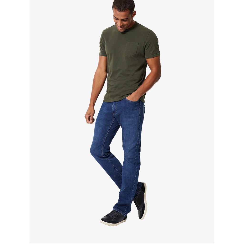 MARKS & SPENCER - Straight Fit Stretch Jeans