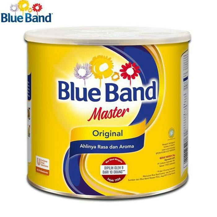 

fe20111 Mentega Blueband Master 2Kg Margarine Xa201As