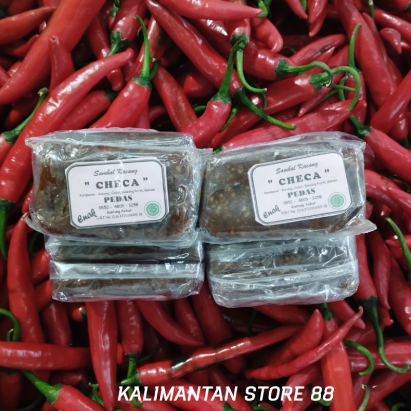 

Sambal Pecel Checa Sambal Kacang Pedas 80 gr