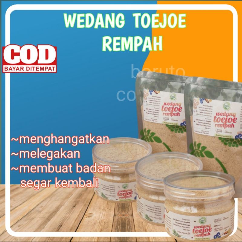 

MINUMAN HERBAL ORGANIK Wedang toejoe rempah