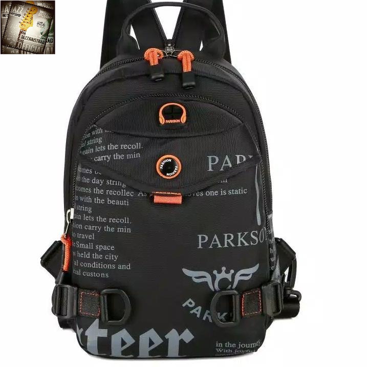 Tas sling bag pria/sling bag import/ tas dada pria/waistbag pria/tas selempang pria