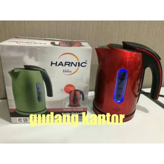 Jual Kettle Harnic Heles Hl6208 - Teko Pemanas Air Listrik 6208 Murah