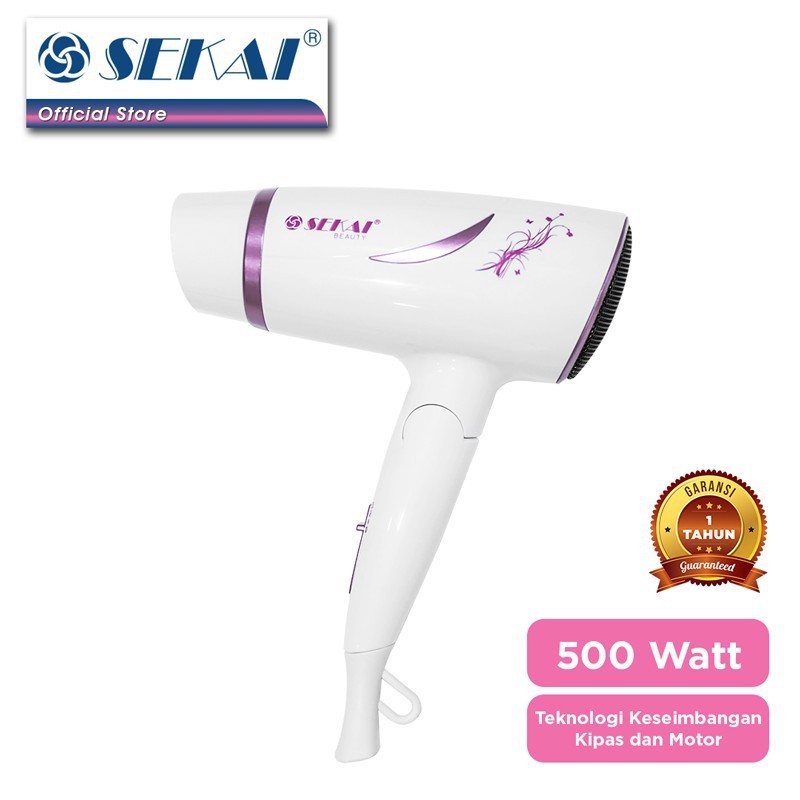 Sekai Hair Dryer HD 252 Pengering Rambut Dapat Dilipat