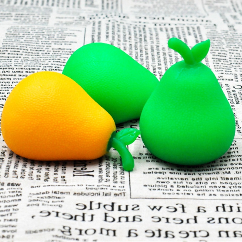 Mary 4Inch Squeeze Mainan Simulasi Buah Properti Fotografi Interaktif Pereda Tekanan Mainan TPR Dekompresi Mainan Untuk Todd
