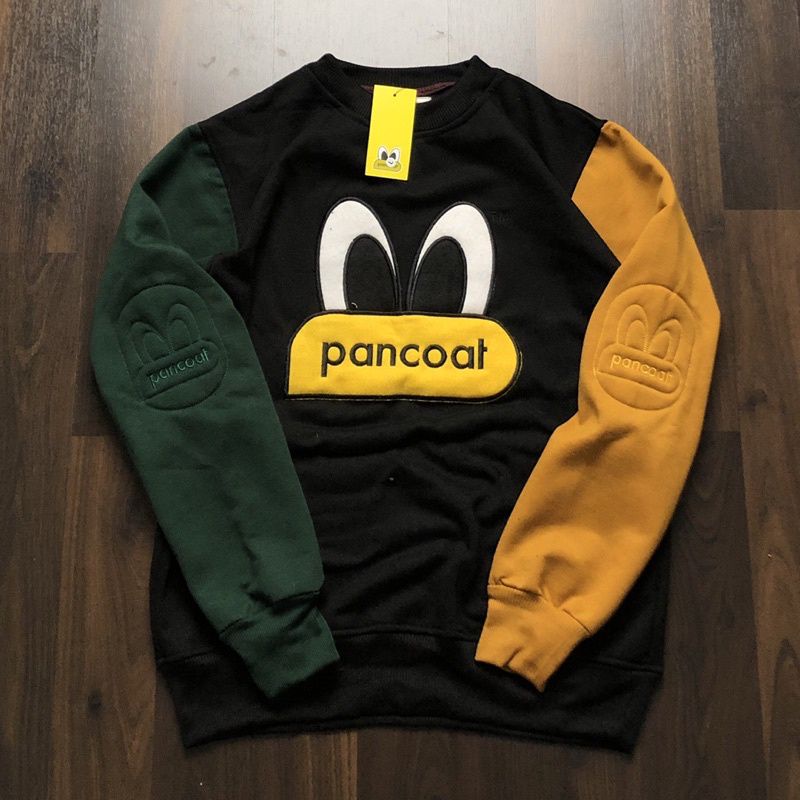 CREWNECK PANCOAT PREMIUM BONUS TAS - JAKET KEREN - SWEATER - SWETER - SWEETER - DISTRO - MURAH - PRI