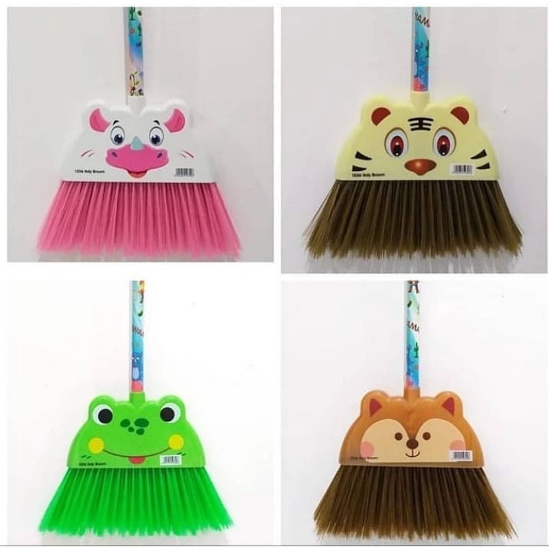 Sapu lantai karakter / sapu nilon karakter