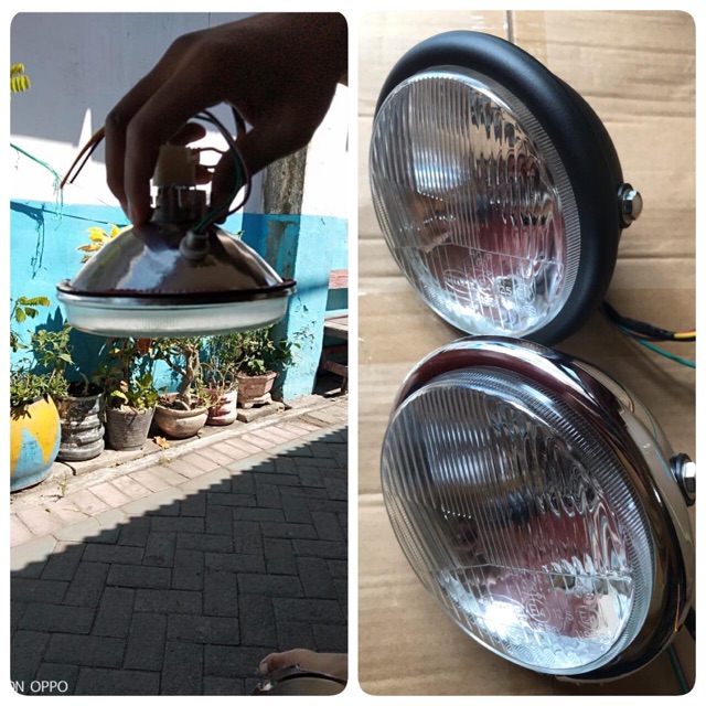 Lampu cb pesek kaca autopal