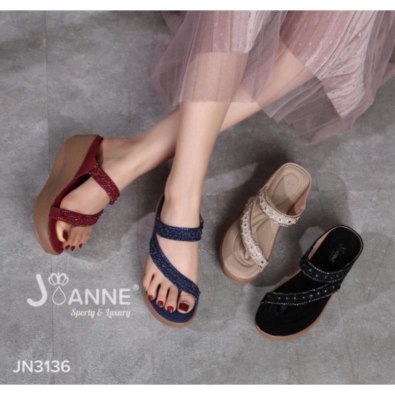 RESTOCK [ORIGINAL BRAND] JOANNE Wedges Sandals JN3136