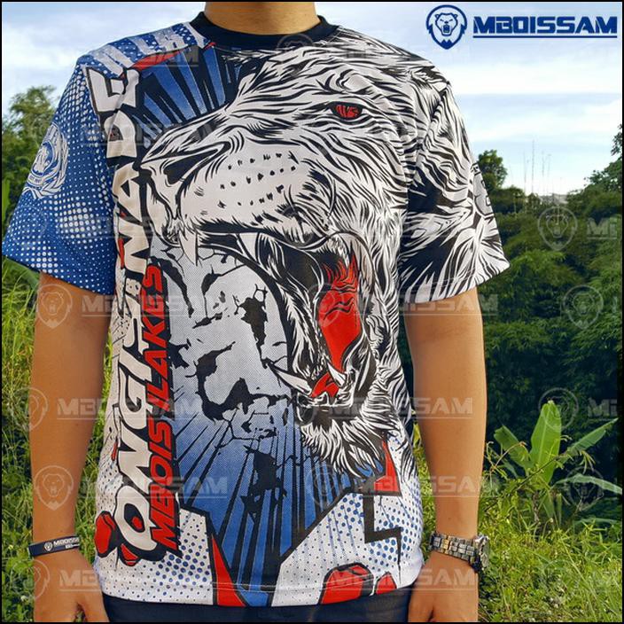 Baju Kaos Jersey Suporter Arema Aremania Baru Murah Bahan Drifit