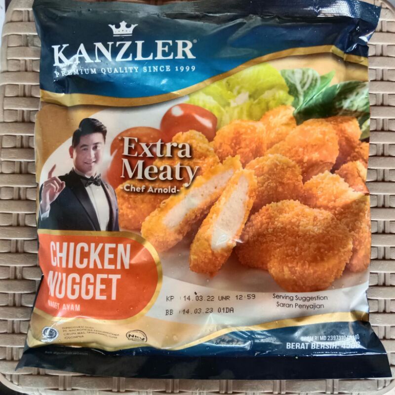 

Kanzler Chicken Nugget Original/Crispy Nugget 450Gram