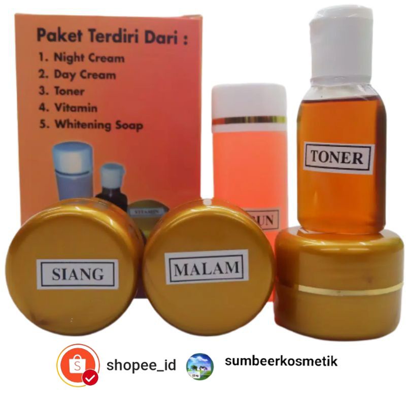 PAKET CREAM HN / HN 5IN1 POT GOLD SERIES