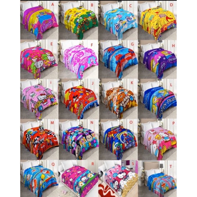 Selimut Anak ( Selimut Karakter )